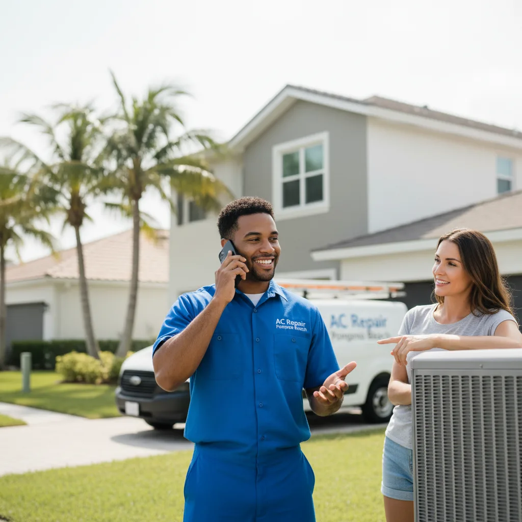 AC Repair Pompano Beach customer support in Rice Lake